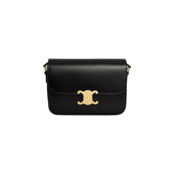Celine CLASSIQUE TRIOMPHE BAG in shiny calfskin